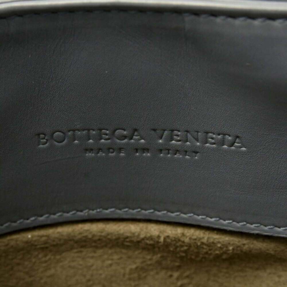 BOTTEGA VENETA Blue Intrecciato Shoulder Bag - Picture 6 of 10